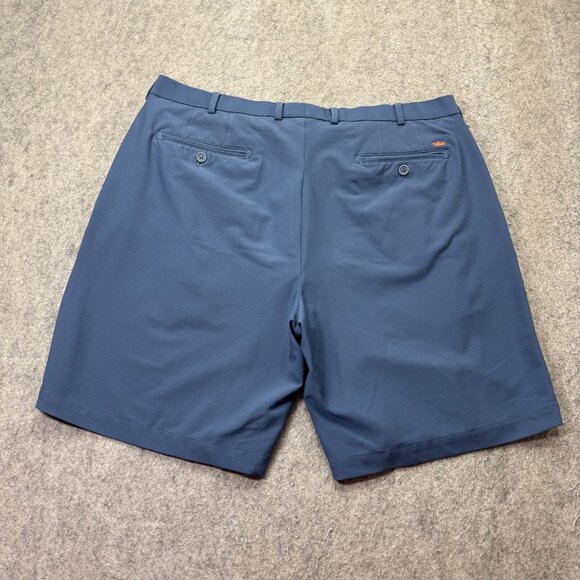 Peter Millar Shorts Men 38 Blue 9" Performance Golf Wicking Stretch - Picture 7 of 14